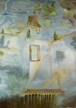 Haga click para ver la imagen ampliada 1981_32_gala in a patio watching the sky where the equestrian figure of prince baltasar carlos a.jpg